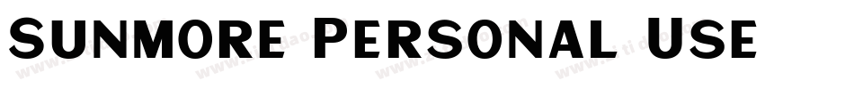 Sunmore Personal Use字体转换